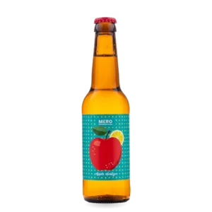 MERO 100%NATURAL -suc carbogazos din mere și lămaie 330ml COMANDA MINIMA 6bucati!